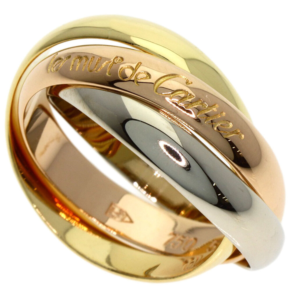 CARTIER 18k Gold Trinity Ring #51